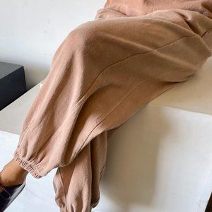 Le Bon Shoppe Balloon Pants - Tobacco Brown Size Small